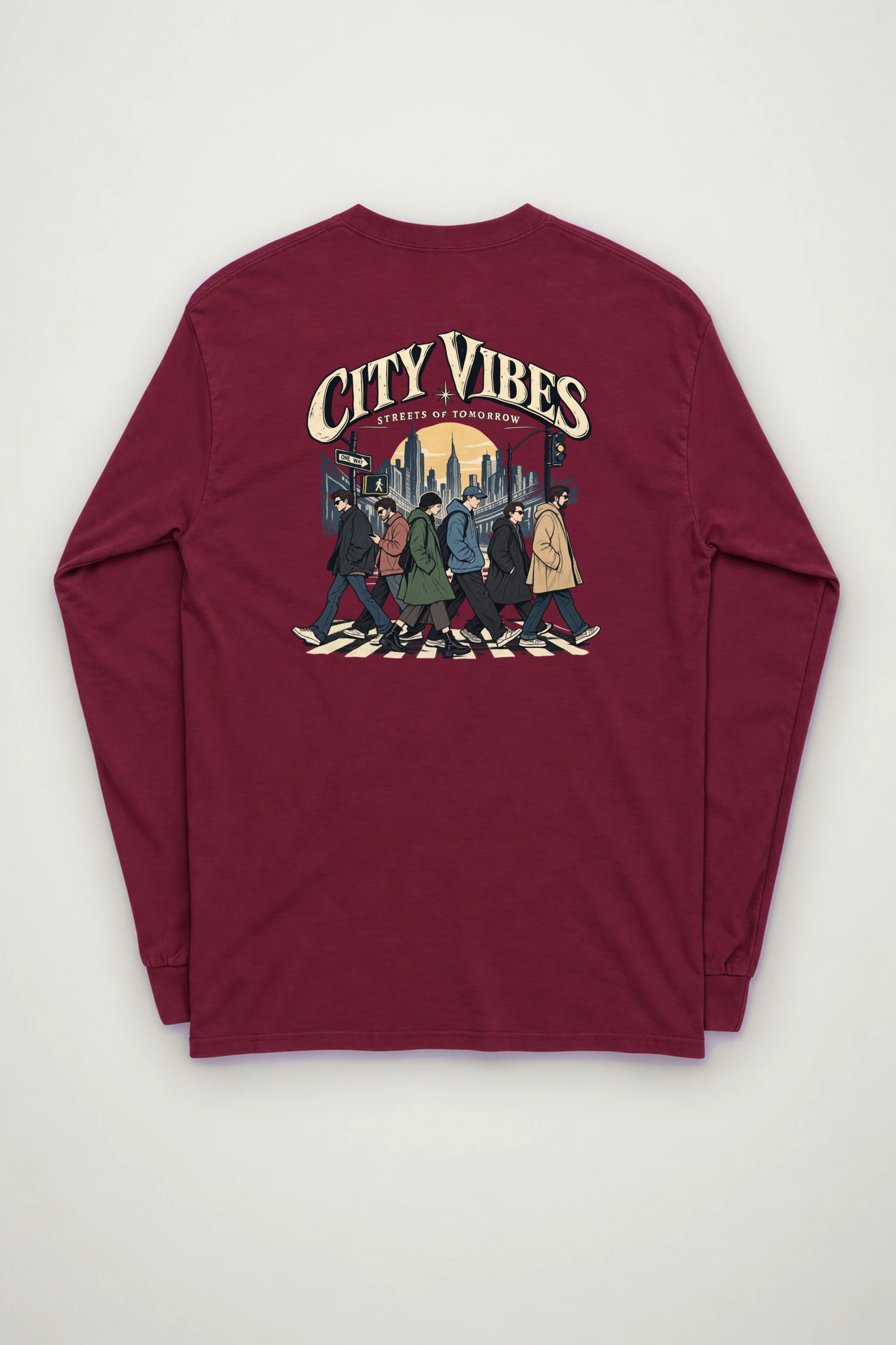 "City Vibes" Unisex Longsleeve T-shirt