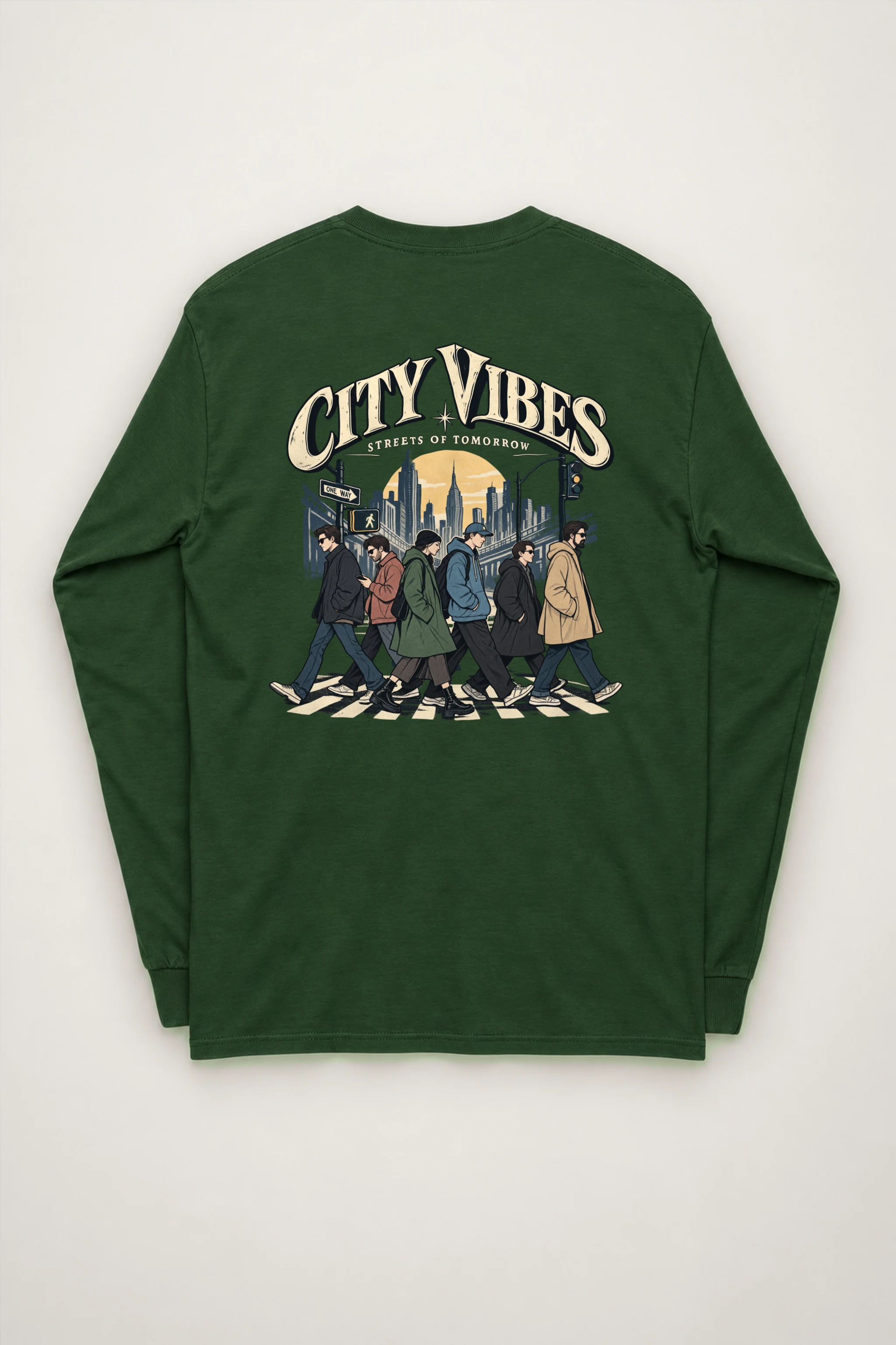 "City Vibes" Unisex Longsleeve T-shirt