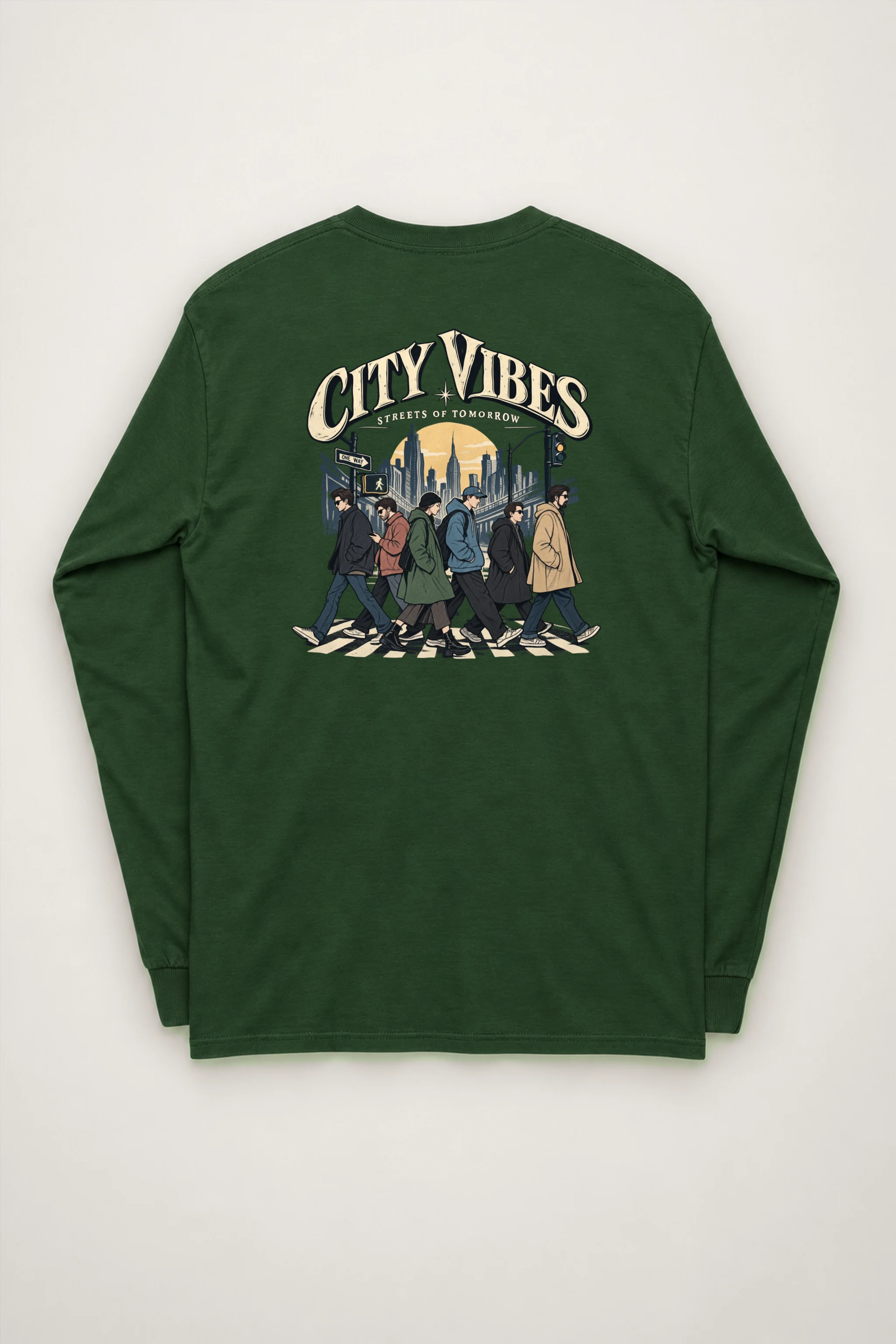 "City Vibes" Unisex Longsleeve T-shirt