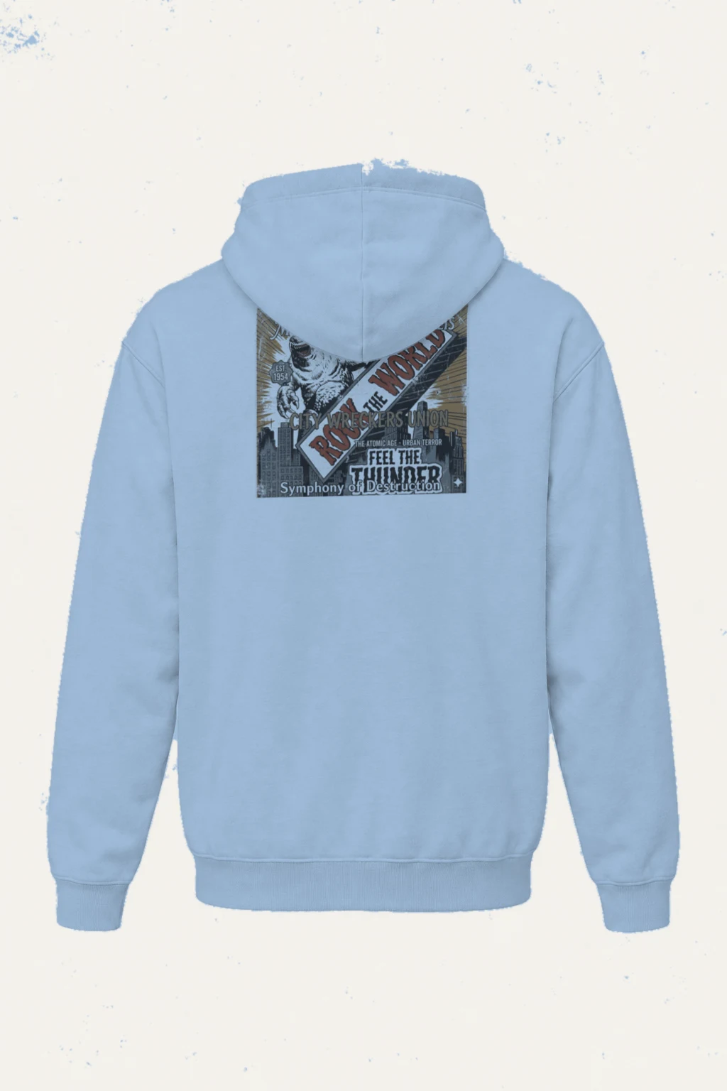 "City Wreckers Union" Heavy Blend Unisex Pullover Hoodie | Gildan 18500
