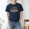 "Classic American Barbershop" Heavyweight Unisex Crewneck T-shirt