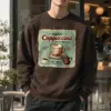 "Classic Cappuccino" Heavy Blend Unisex Crewneck Sweatshirt | Gildan 18000