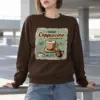 "Classic Cappuccino" Heavy Blend Unisex Crewneck Sweatshirt