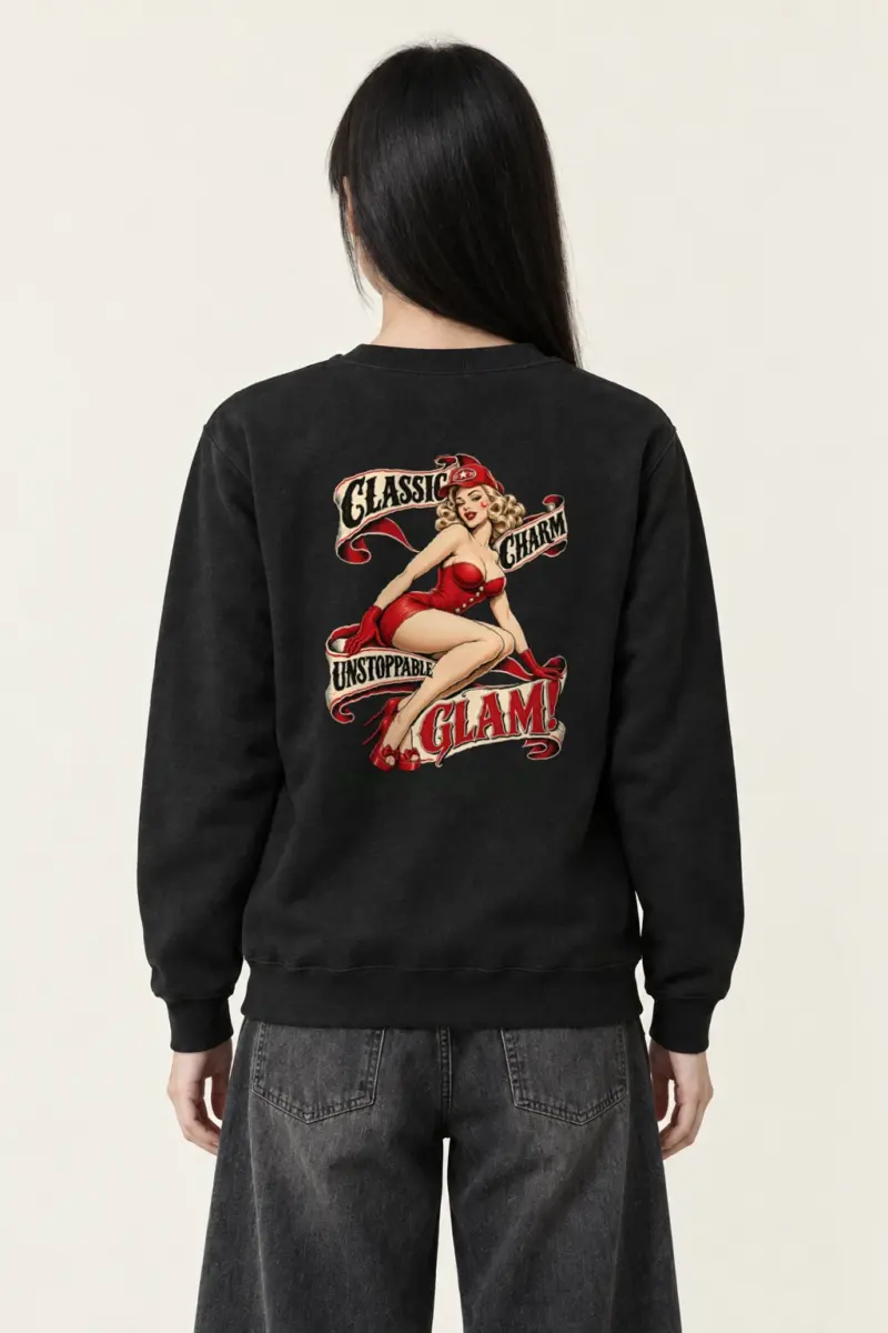 "Classic Charm" Heavy Blend Unisex Crewneck Sweatshirt