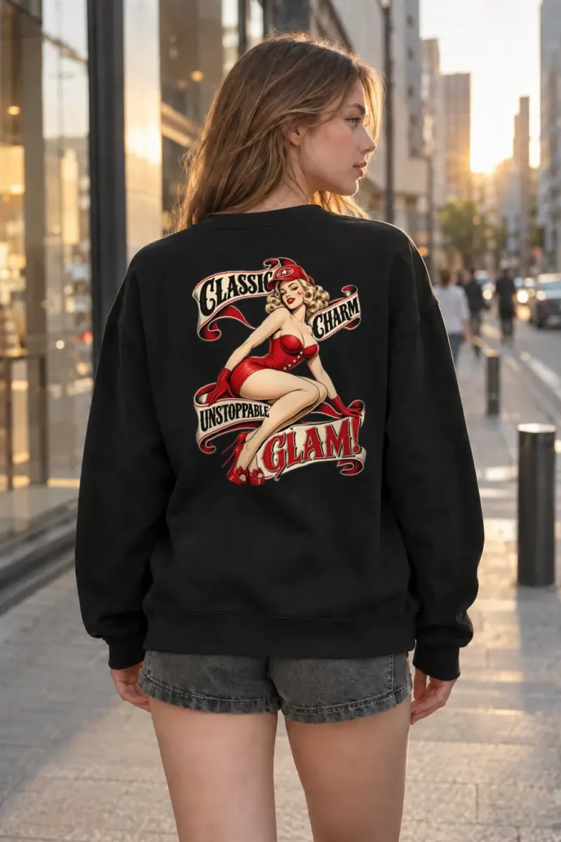 "Classic Charm" Heavy Blend Unisex Crewneck Sweatshirt | Gildan 18000