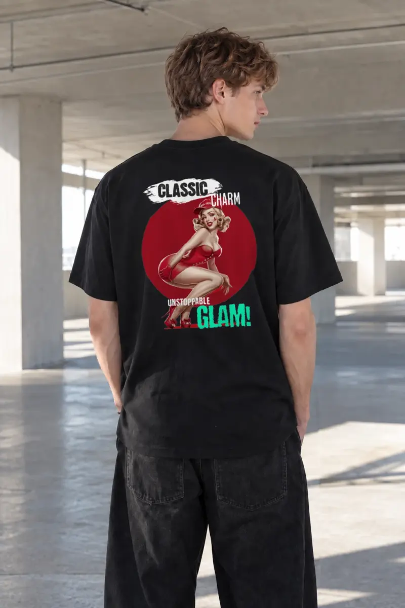 “Classic Charm” Heavyweight Unisex Crewneck T-shirt | Gildan 5000