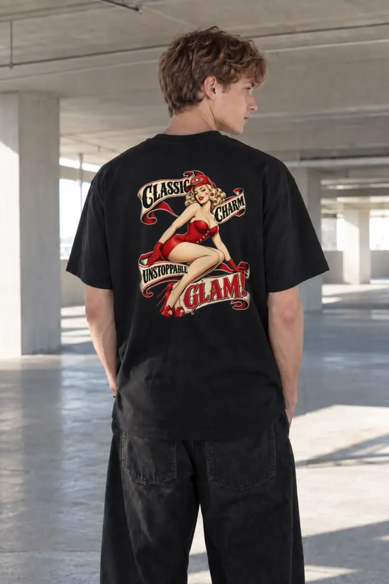 "Classic Charm" Heavyweight Unisex Crewneck T-shirt | Gildan 5000