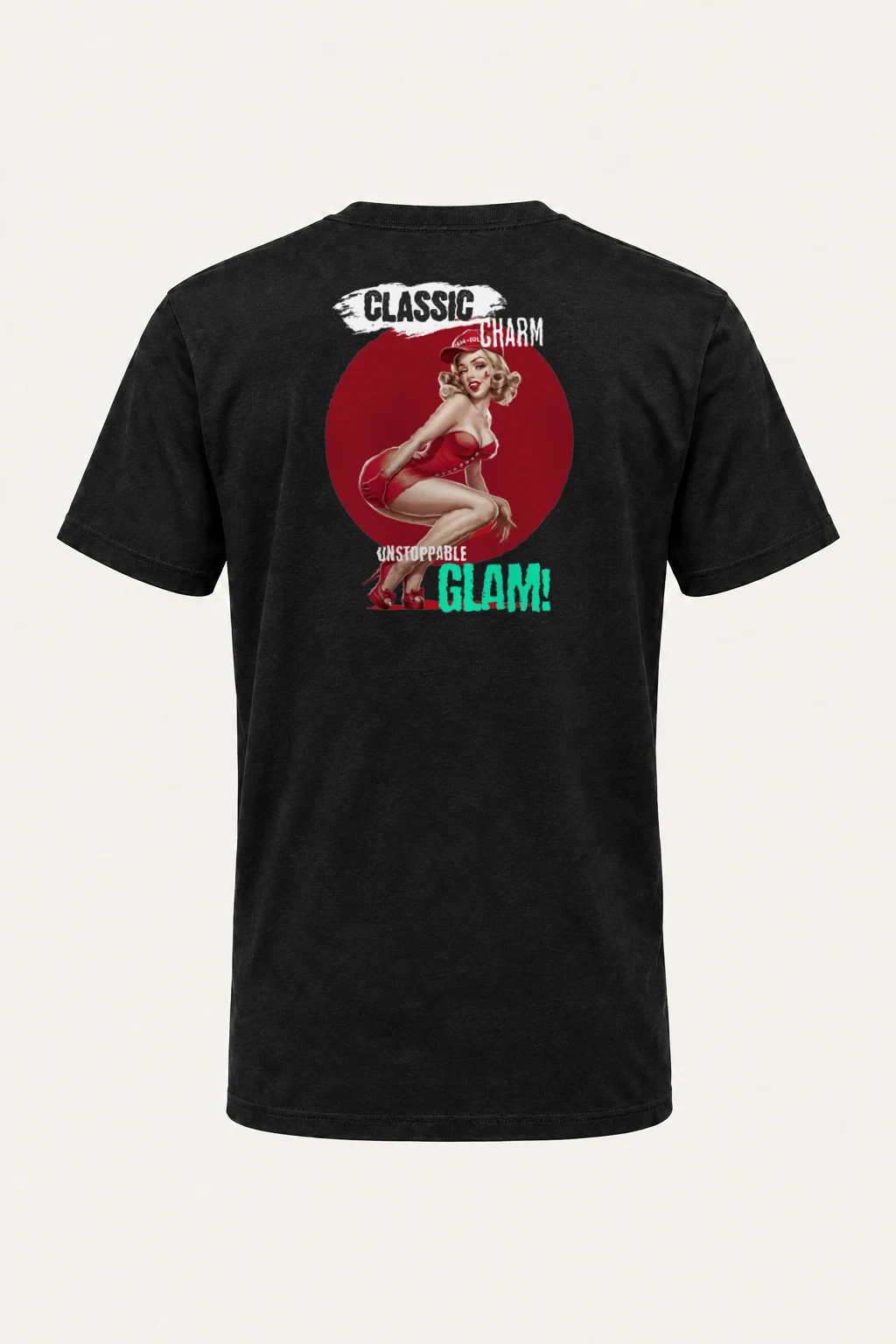"Classic Charm" Heavyweight Unisex Crewneck T-shirt | Gildan 5000