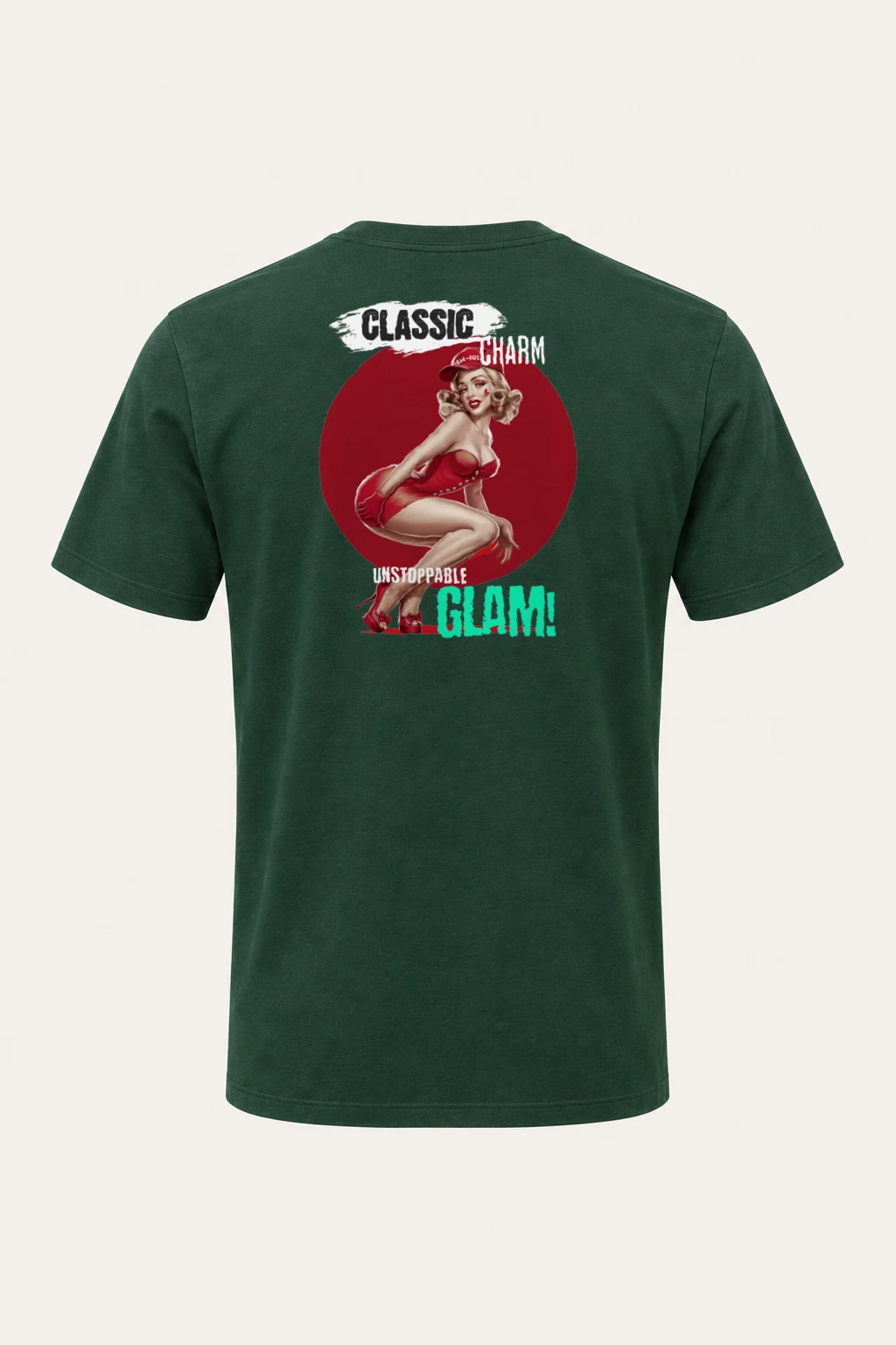 "Classic Charm" Heavyweight Unisex Crewneck T-shirt | Gildan 5000
