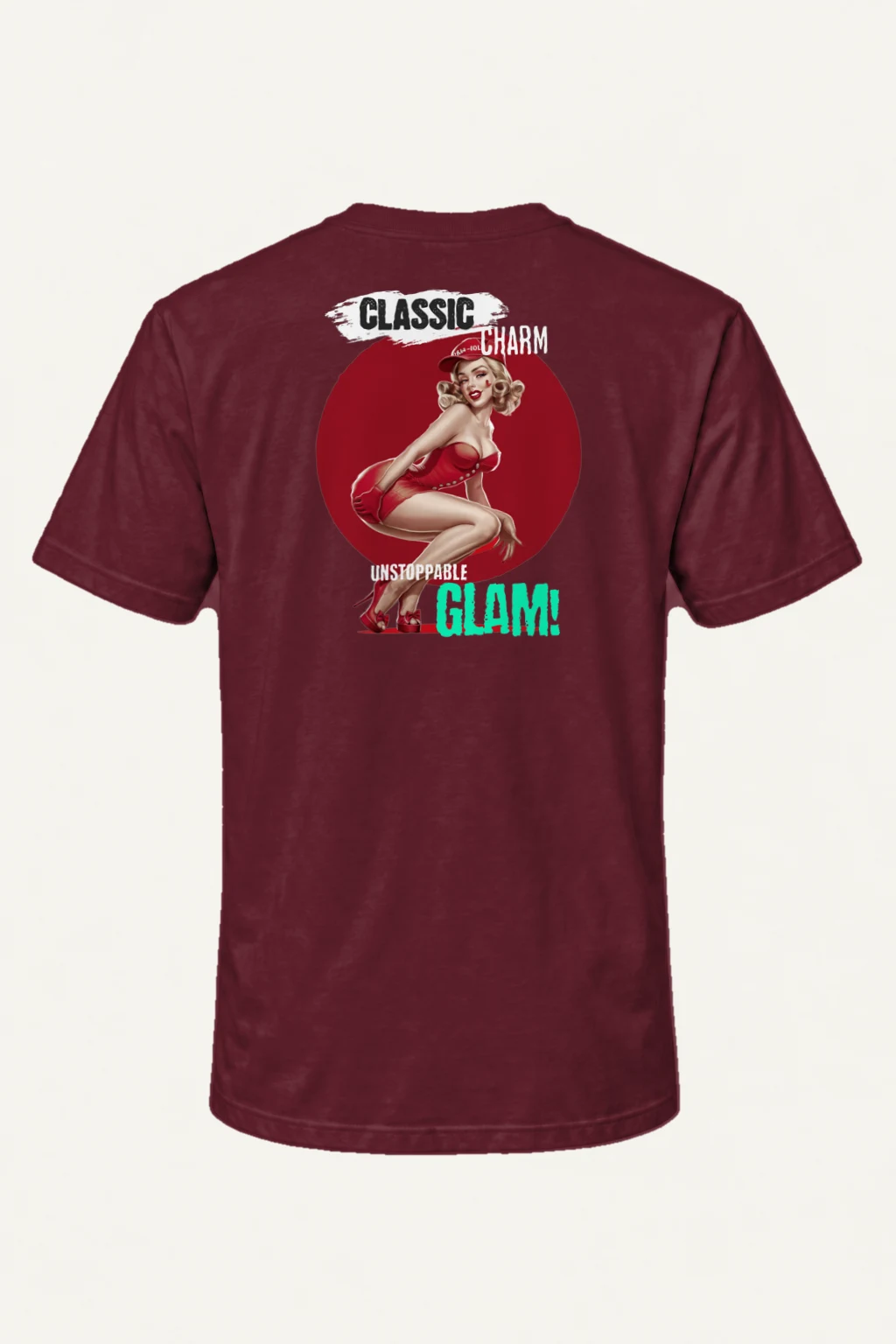 "Classic Charm" Heavyweight Unisex Crewneck T-shirt | Gildan 5000