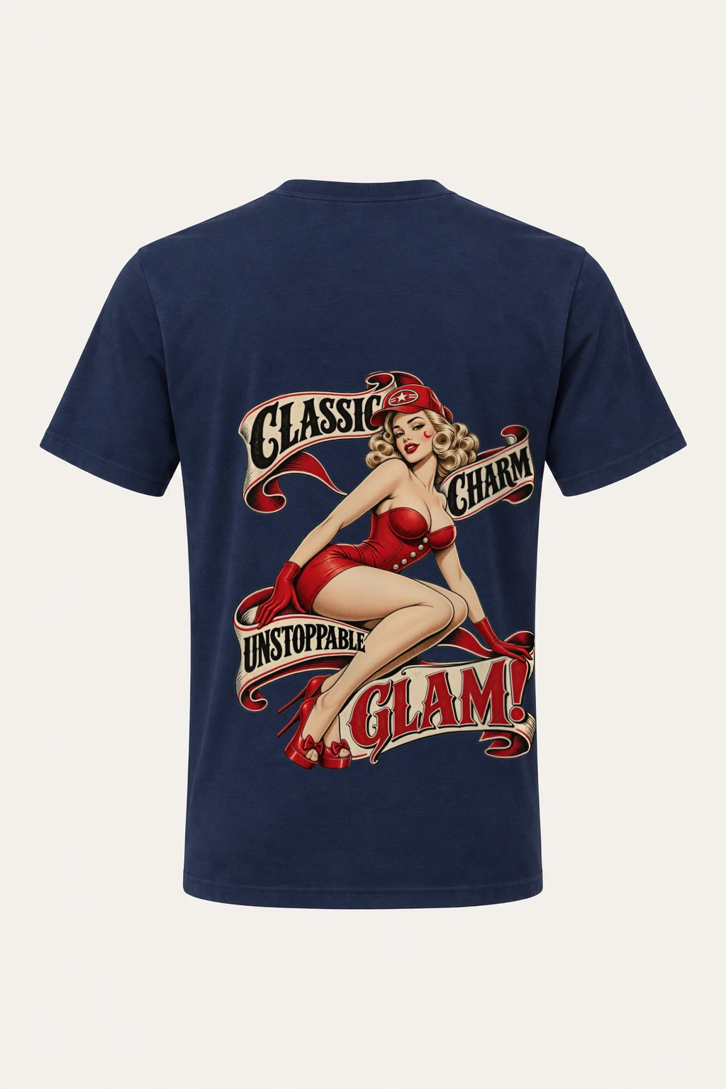 "Classic Charm" Heavyweight Unisex Crewneck T-shirt | Gildan 5000