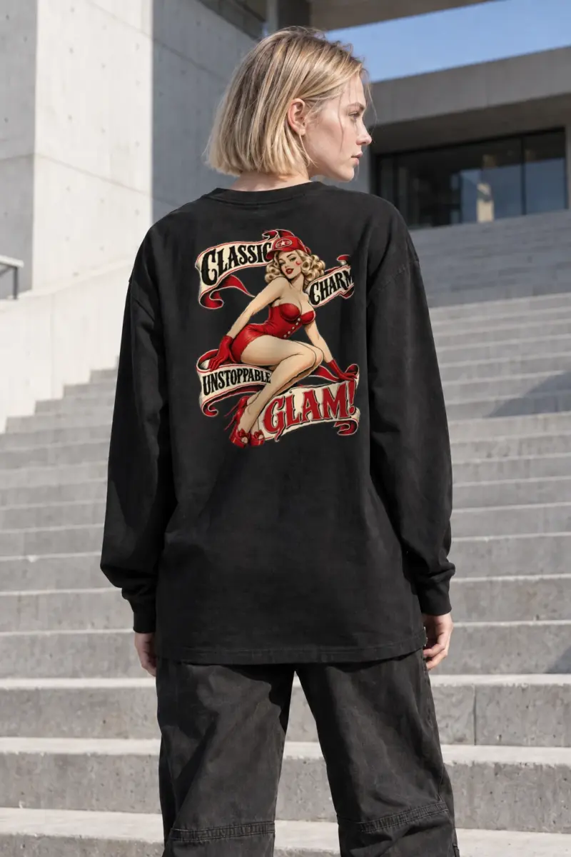 "Classic Charm" Unisex Longsleeve T-shirt | Gildan 2400