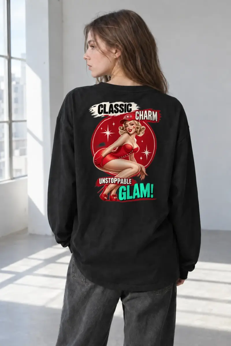 "Classic Charm" Unisex Longsleeve T-shirt | Gildan 2400