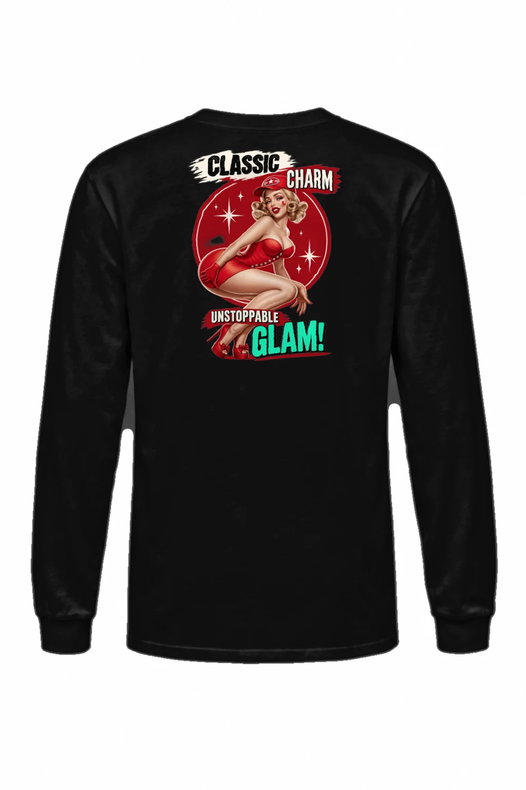 "Classic Charm" Unisex Longsleeve T-shirt | Gildan 2400