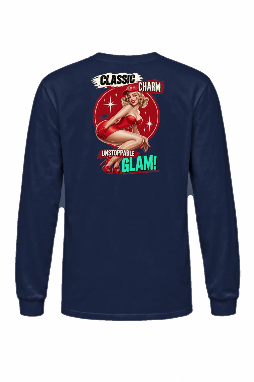 "Classic Charm" Unisex Longsleeve T-shirt | Gildan 2400