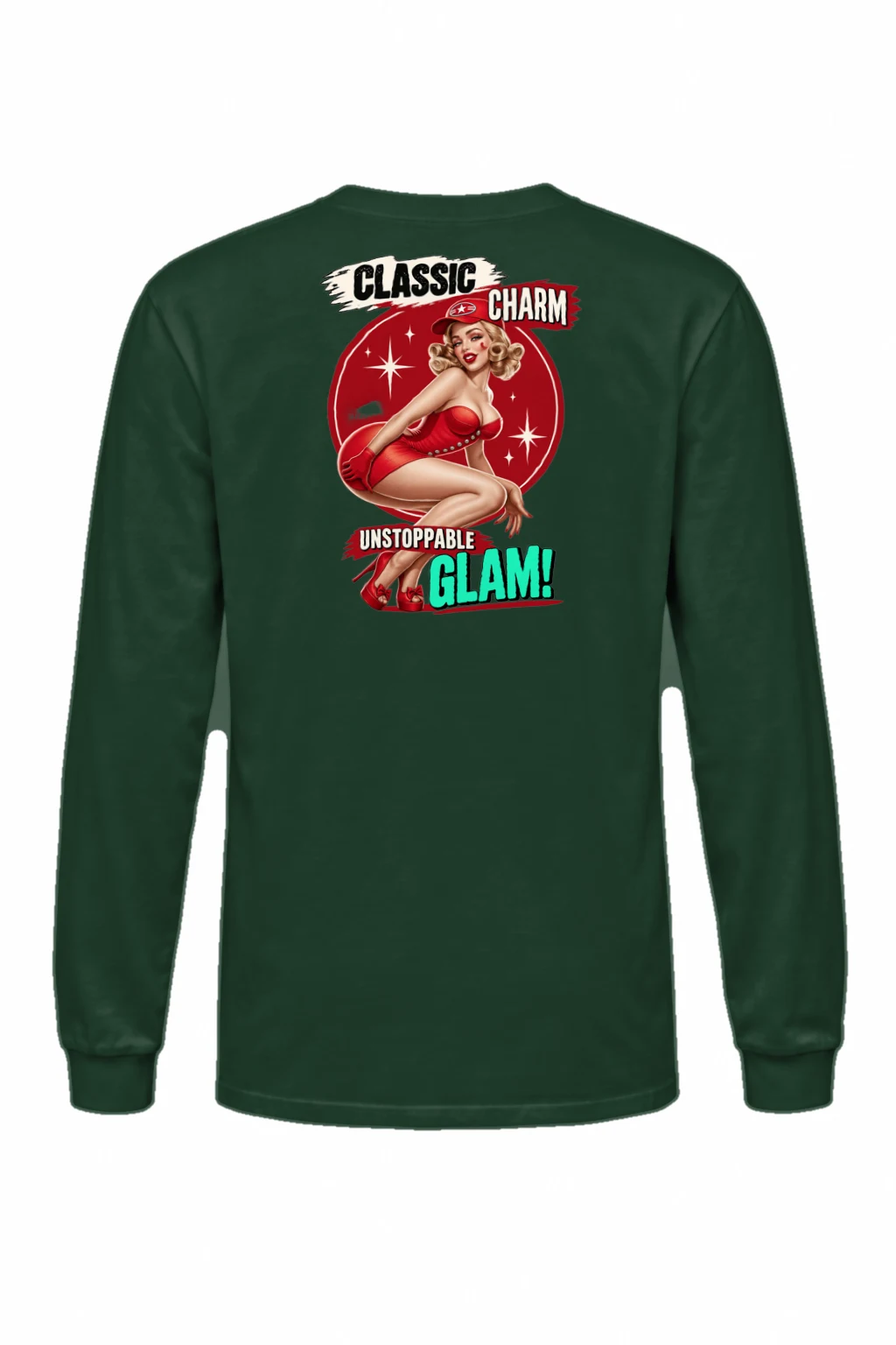 "Classic Charm" Unisex Longsleeve T-shirt | Gildan 2400