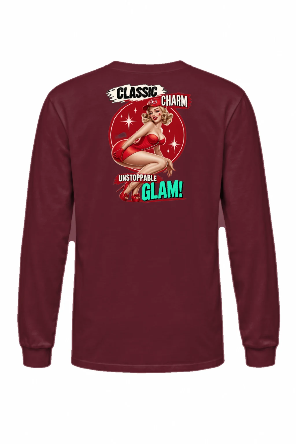 "Classic Charm" Unisex Longsleeve T-shirt | Gildan 2400