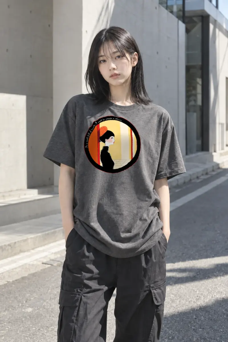 “Classic Rebel” Heavyweight Unisex Crewneck T-shirt | Gildan 5000