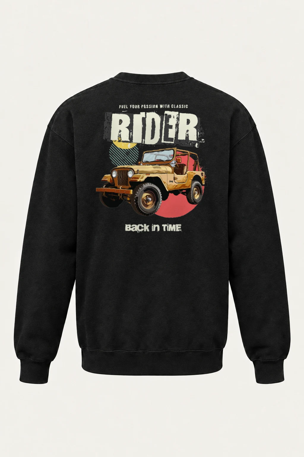 "Classic Rider" Heavy Blend Unisex Crewneck Sweatshirt | Gildan 18000