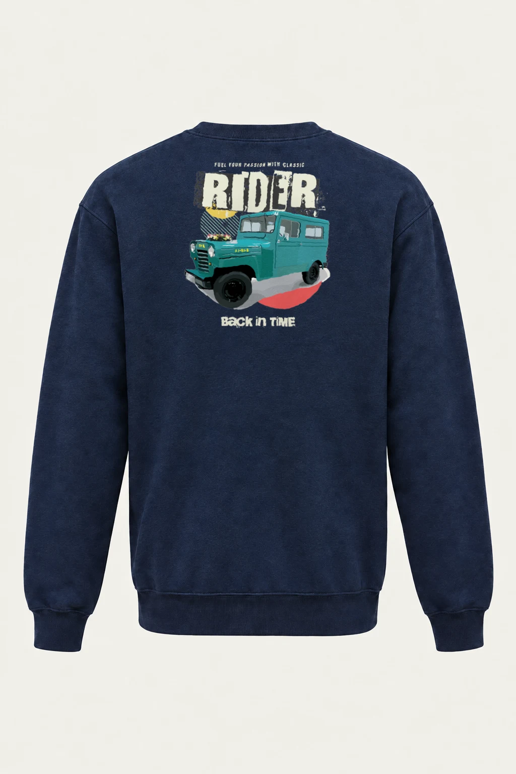 "Classic Rider" Heavy Blend Unisex Crewneck Sweatshirt | Gildan 18000