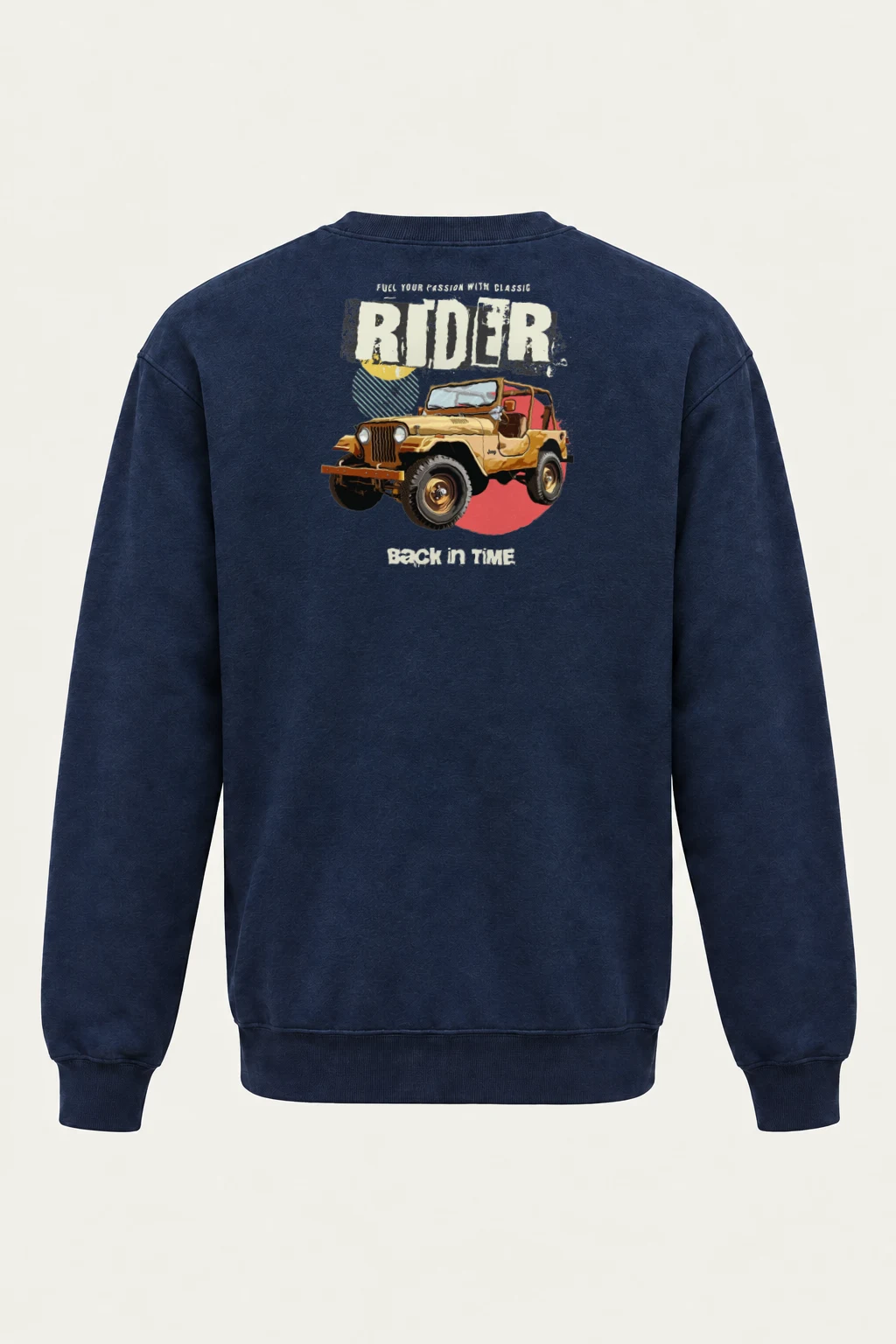 "Classic Rider" Heavy Blend Unisex Crewneck Sweatshirt | Gildan 18000