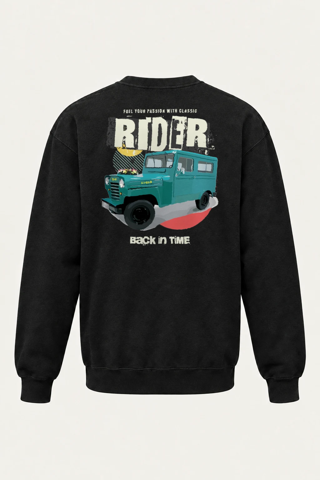 "Classic Rider" Heavy Blend Unisex Crewneck Sweatshirt | Gildan 18000