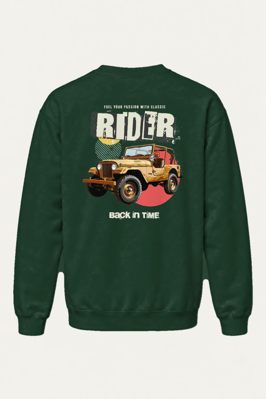 "Classic Rider" Heavy Blend Unisex Crewneck Sweatshirt | Gildan 18000