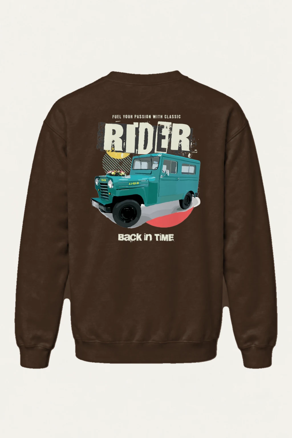 "Classic Rider" Heavy Blend Unisex Crewneck Sweatshirt | Gildan 18000