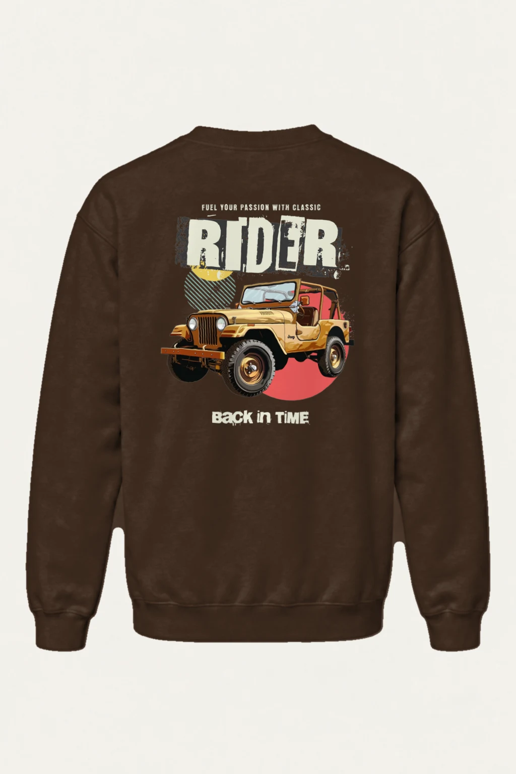 "Classic Rider" Heavy Blend Unisex Crewneck Sweatshirt | Gildan 18000