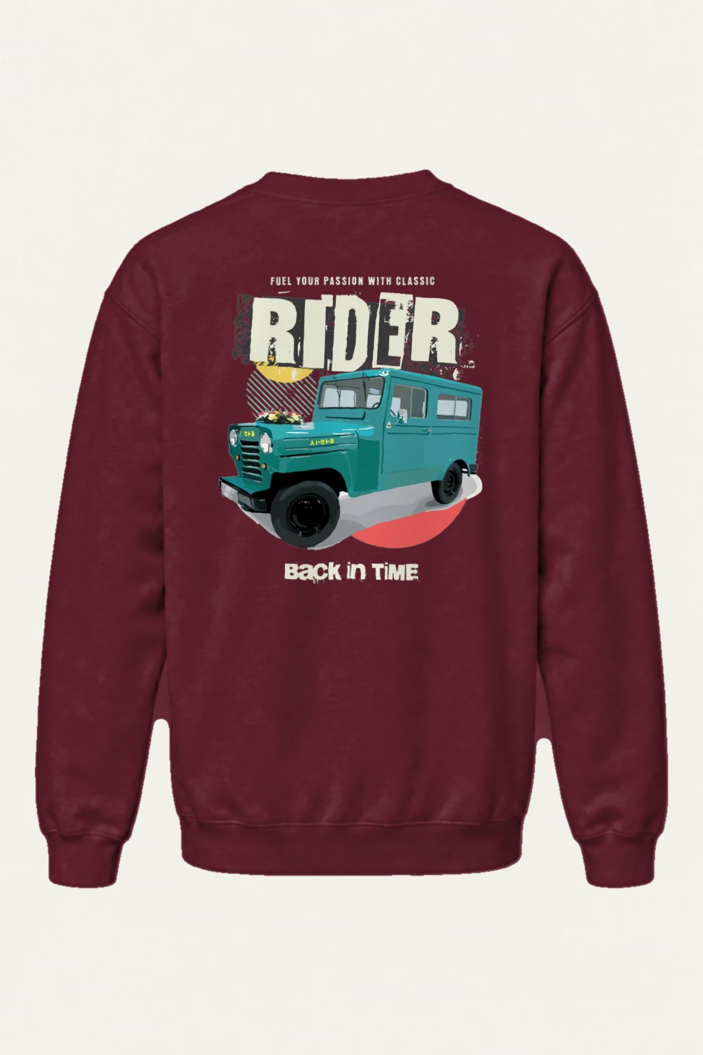 "Classic Rider" Heavy Blend Unisex Crewneck Sweatshirt | Gildan 18000