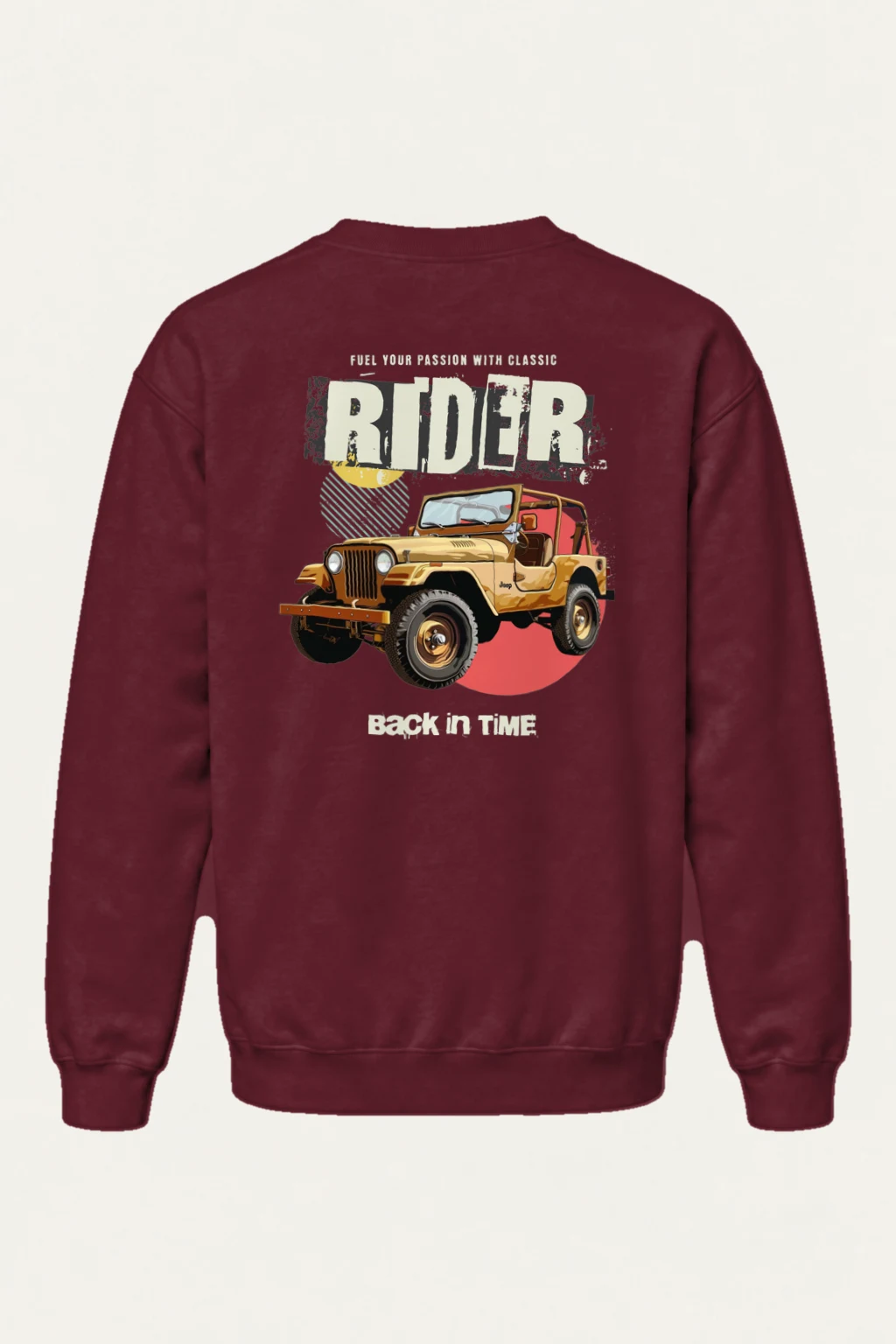 "Classic Rider" Heavy Blend Unisex Crewneck Sweatshirt | Gildan 18000
