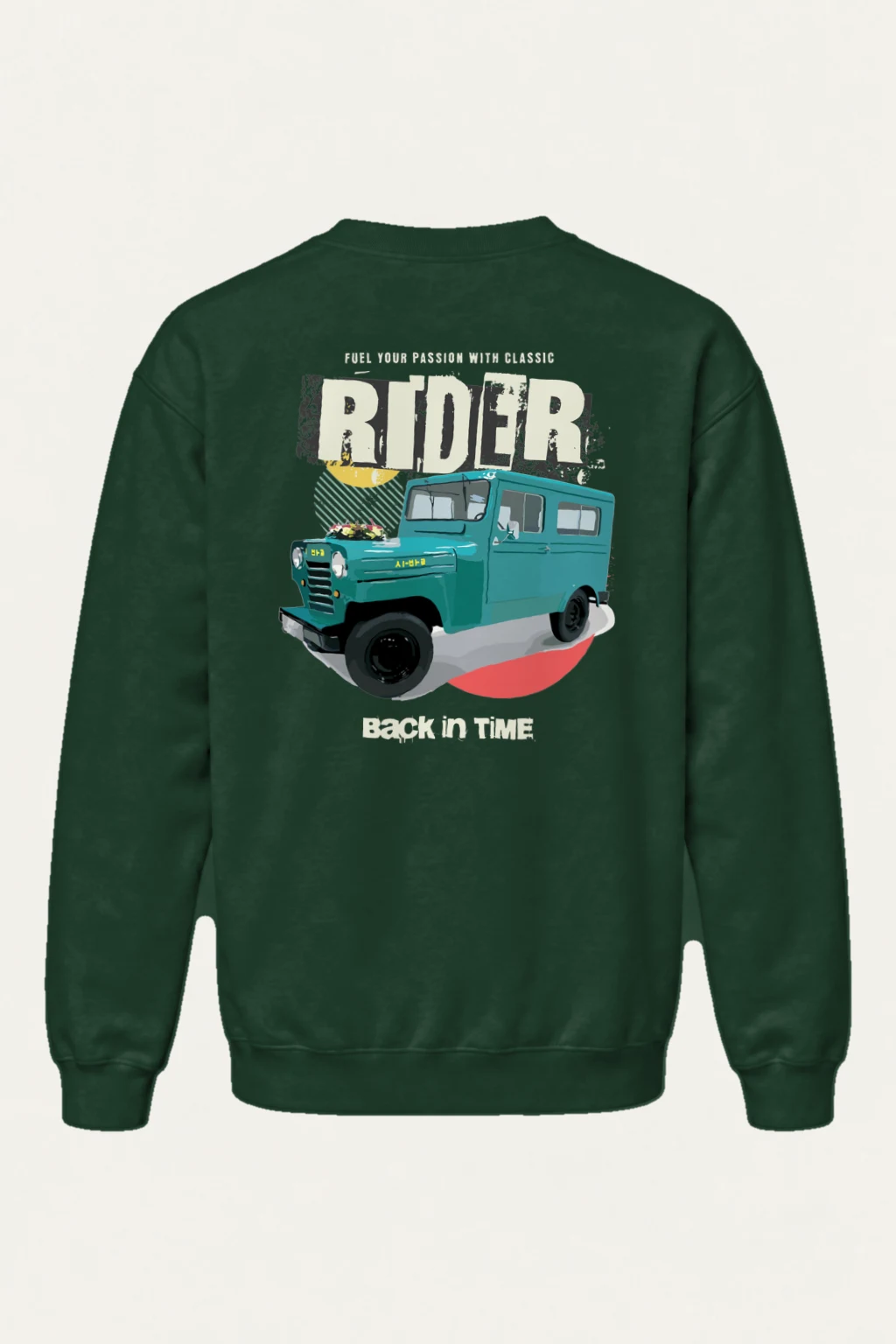 "Classic Rider" Heavy Blend Unisex Crewneck Sweatshirt | Gildan 18000