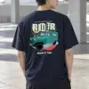 "Classic Rider" Heavyweight Unisex Crewneck T-shirt | Gildan 5000