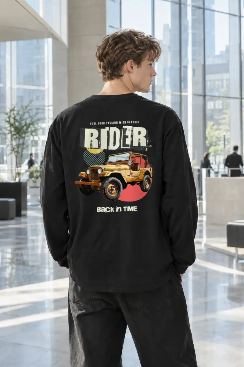 "Classic Rider" Unisex Longsleeve T-shirt | Gildan 2400