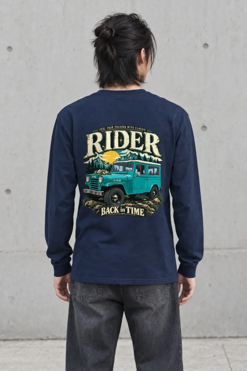 "Classic Rider" Unisex Longsleeve T-shirt