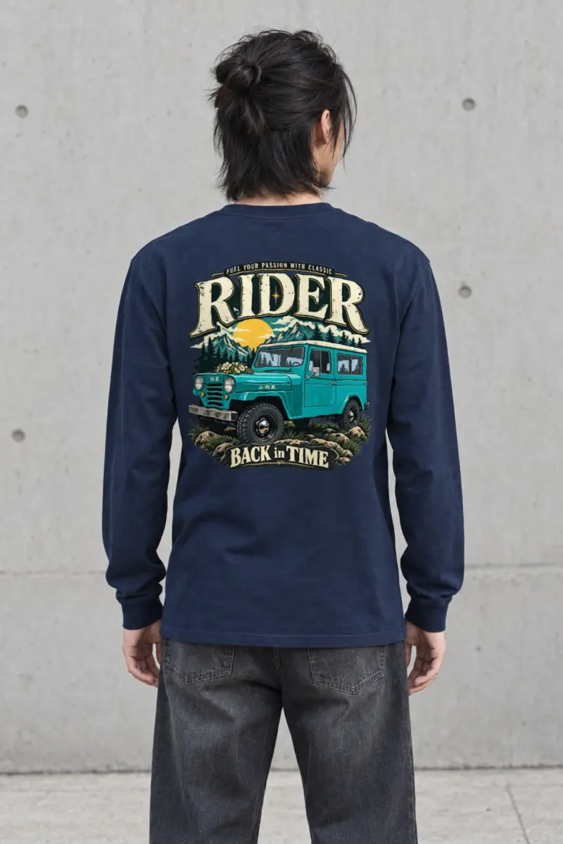 "Classic Rider" Unisex Longsleeve T-shirt
