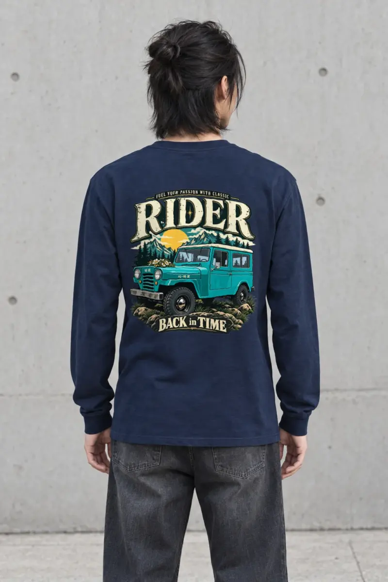 "Classic Rider" Unisex Longsleeve T-shirt