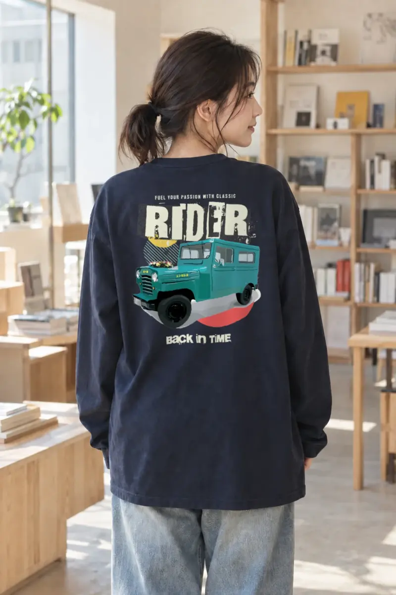 "Classic Rider" Unisex Longsleeve T-shirt | Gildan 2400