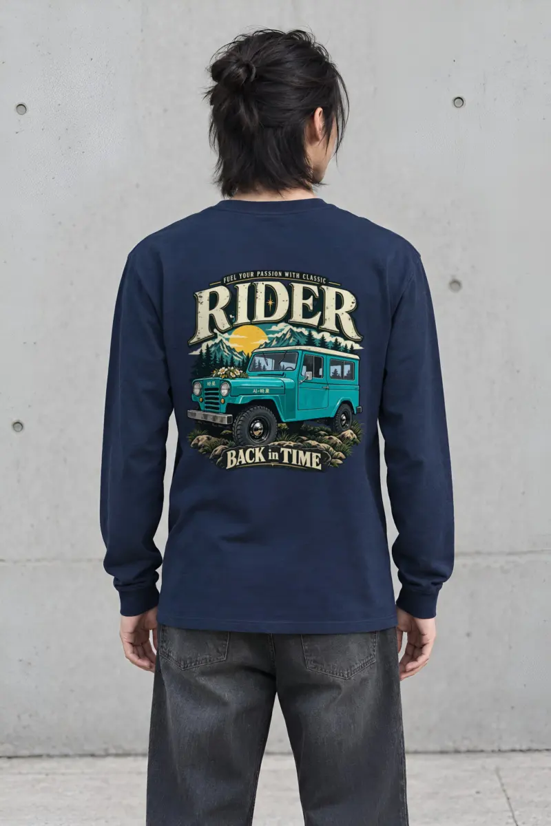 "Classic Rider" Unisex Longsleeve T-shirt