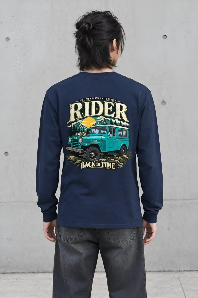 "Classic Rider" Unisex Longsleeve T-shirt