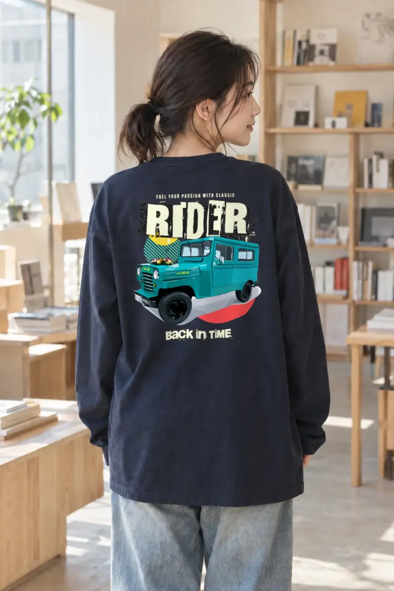 "Classic Rider" Unisex Longsleeve T-shirt | Gildan 2400