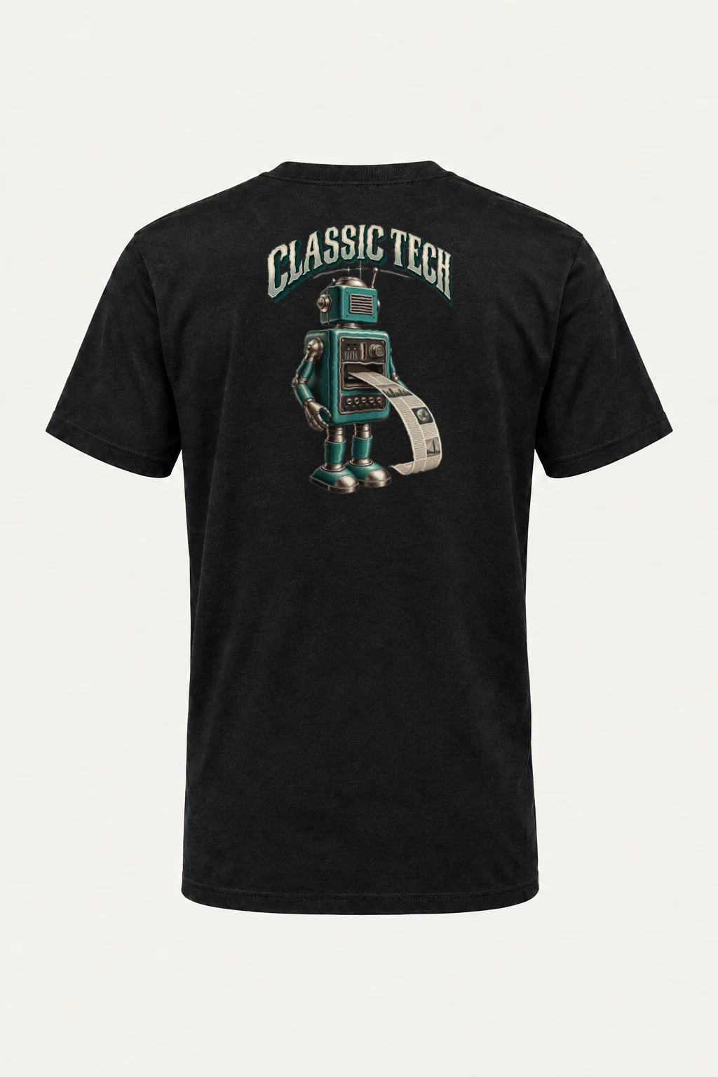 "Classic Tech" Heavyweight Unisex Crewneck T-shirt | Gildan 5000