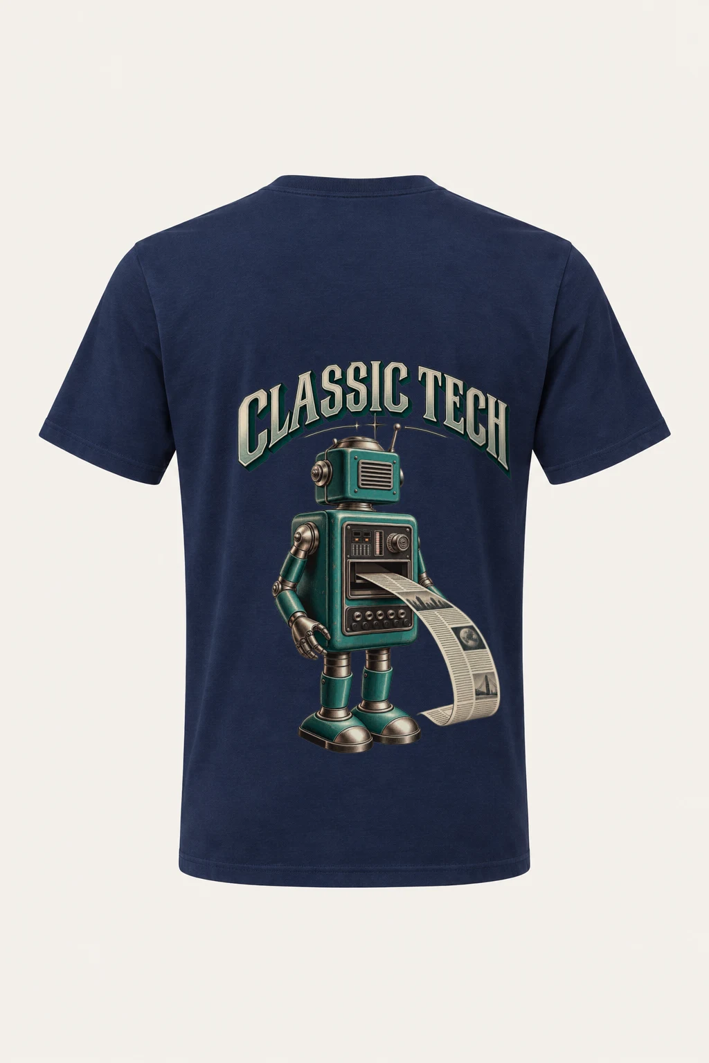 "Classic Tech" Heavyweight Unisex Crewneck T-shirt | Gildan 5000
