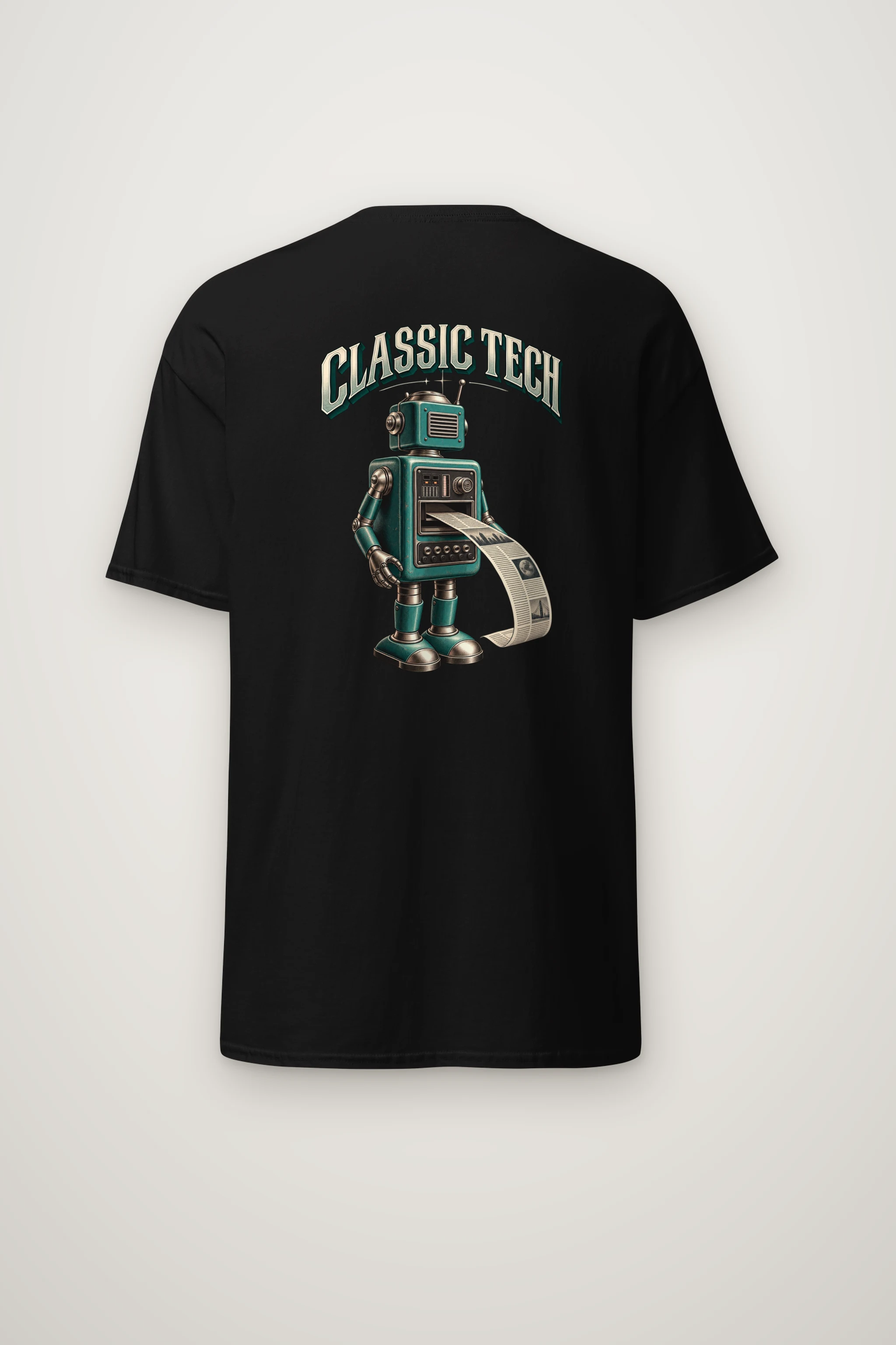 "Classic Tech" Heavyweight Unisex Crewneck T-shirt