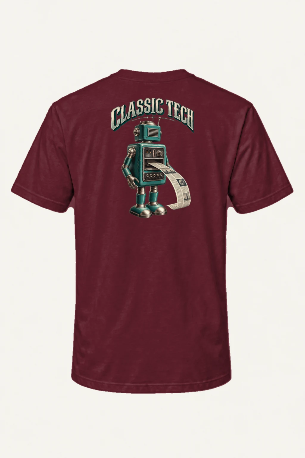 "Classic Tech" Heavyweight Unisex Crewneck T-shirt | Gildan 5000
