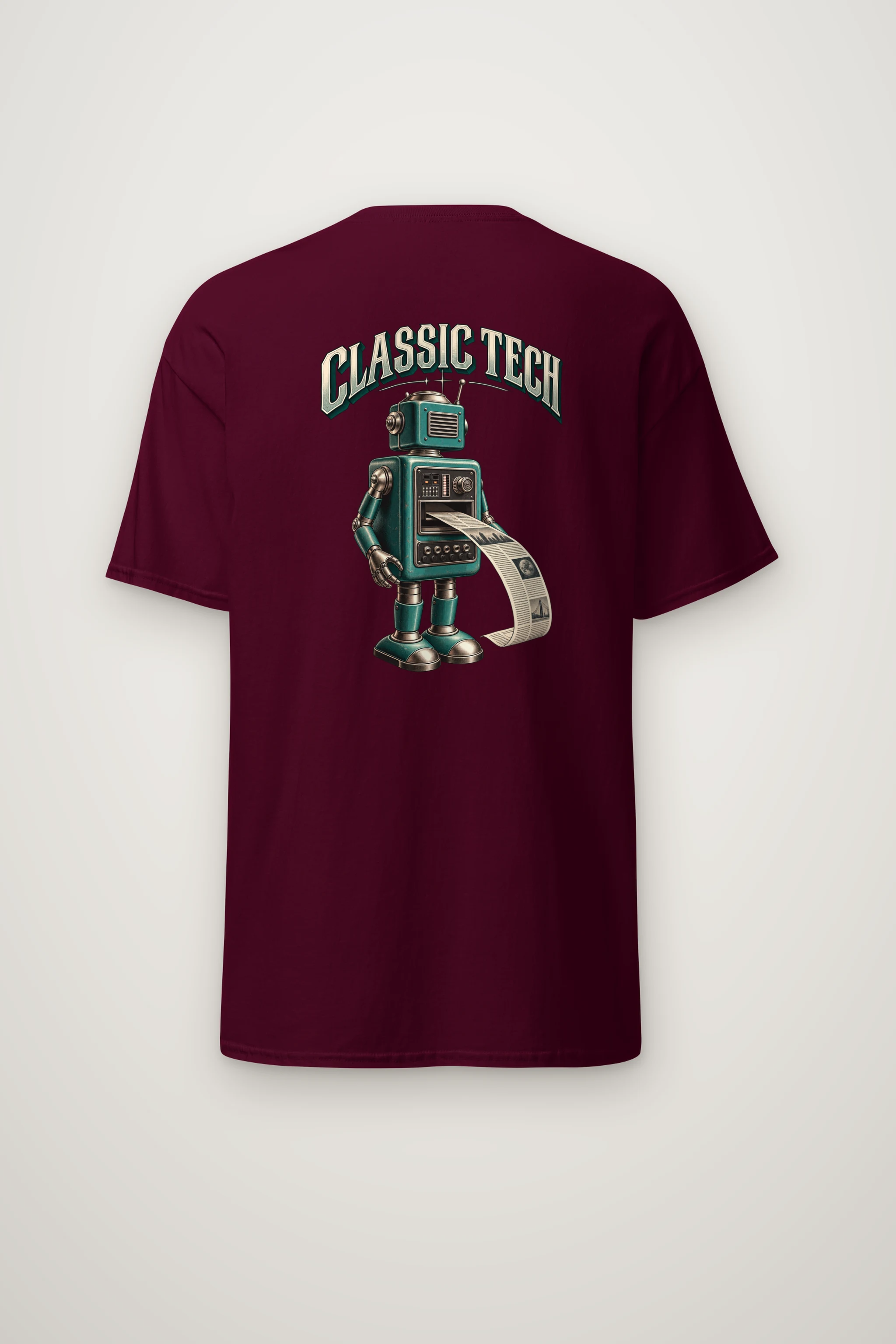 "Classic Tech" Heavyweight Unisex Crewneck T-shirt