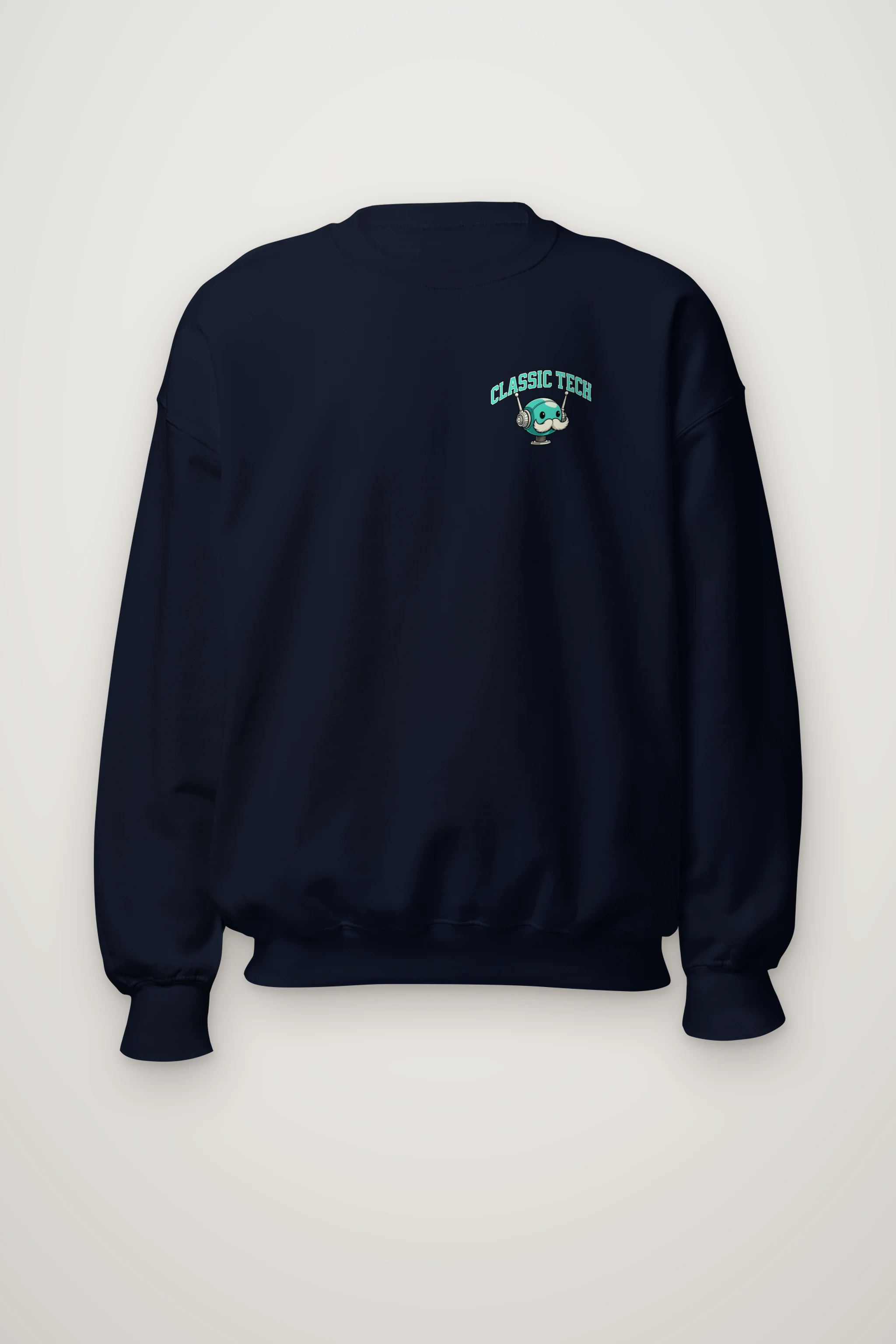 "Classic Tech Robot" Heavy Blend Unisex Crewneck Sweatshirt