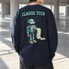 "Classic Tech Robot" Unisex Longsleeve T-shirt | Gildan 2400