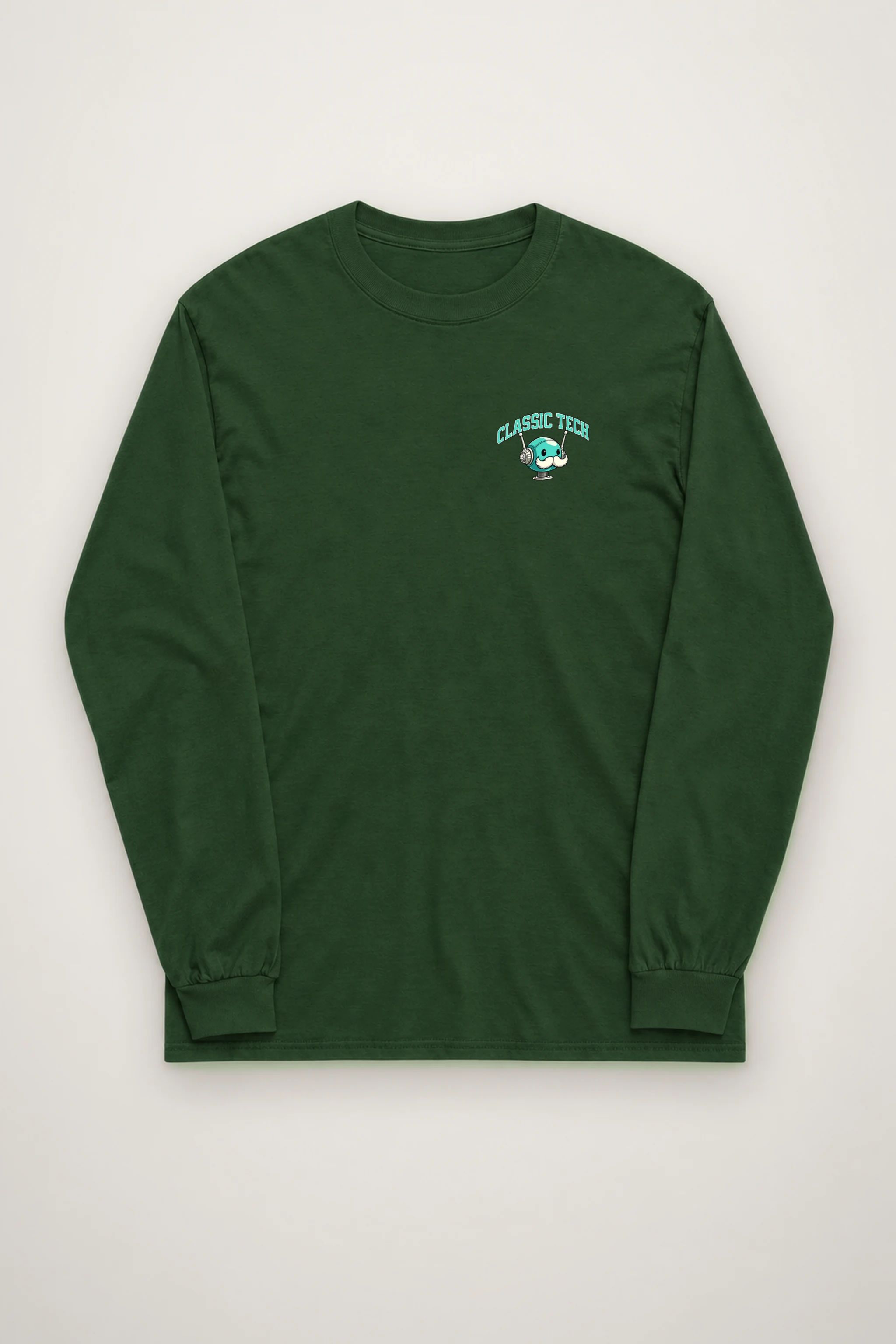 "Classic Tech Robot" Unisex Longsleeve T-shirt