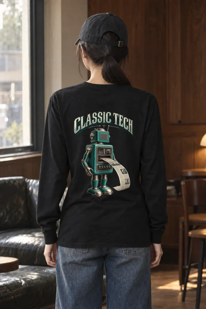 "Classic Tech" Unisex Longsleeve T-shirt